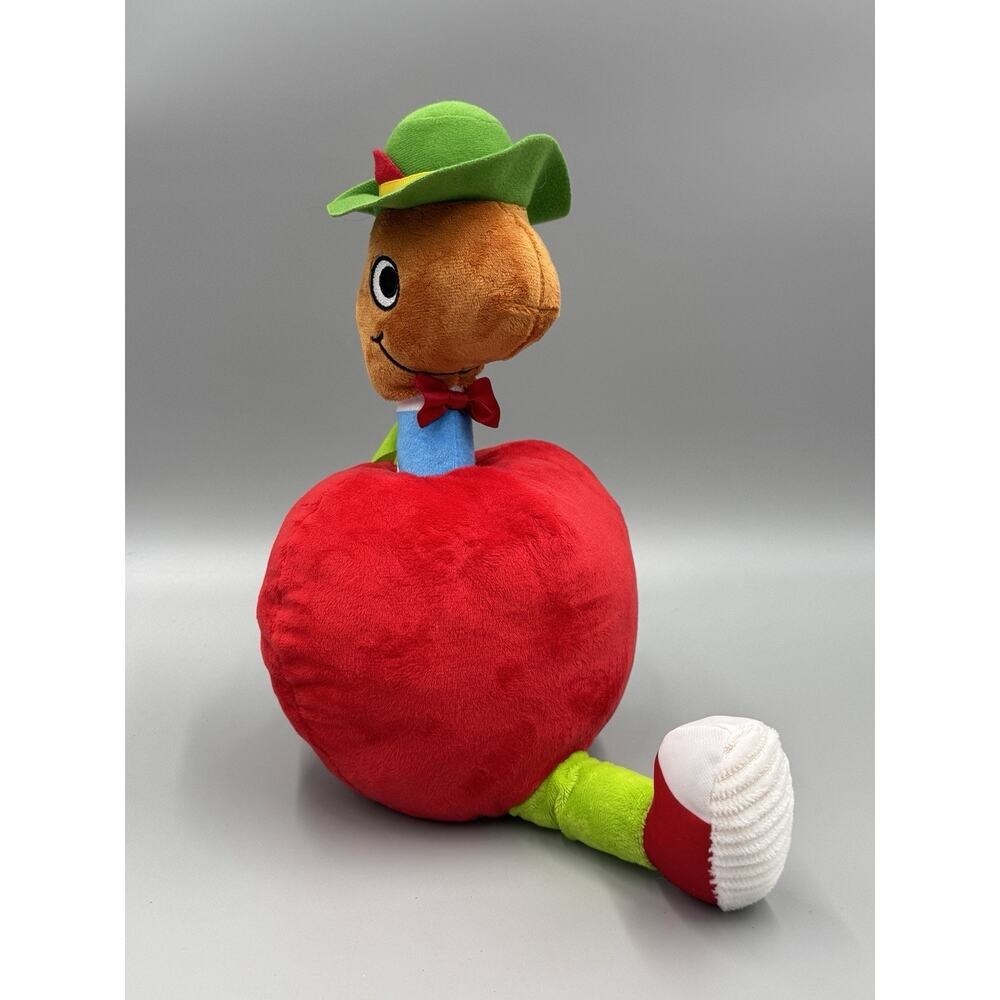 Kohls Cares LOWLY WORM Plush Richard Scarry's Busy Busy World Apple 11" Inch